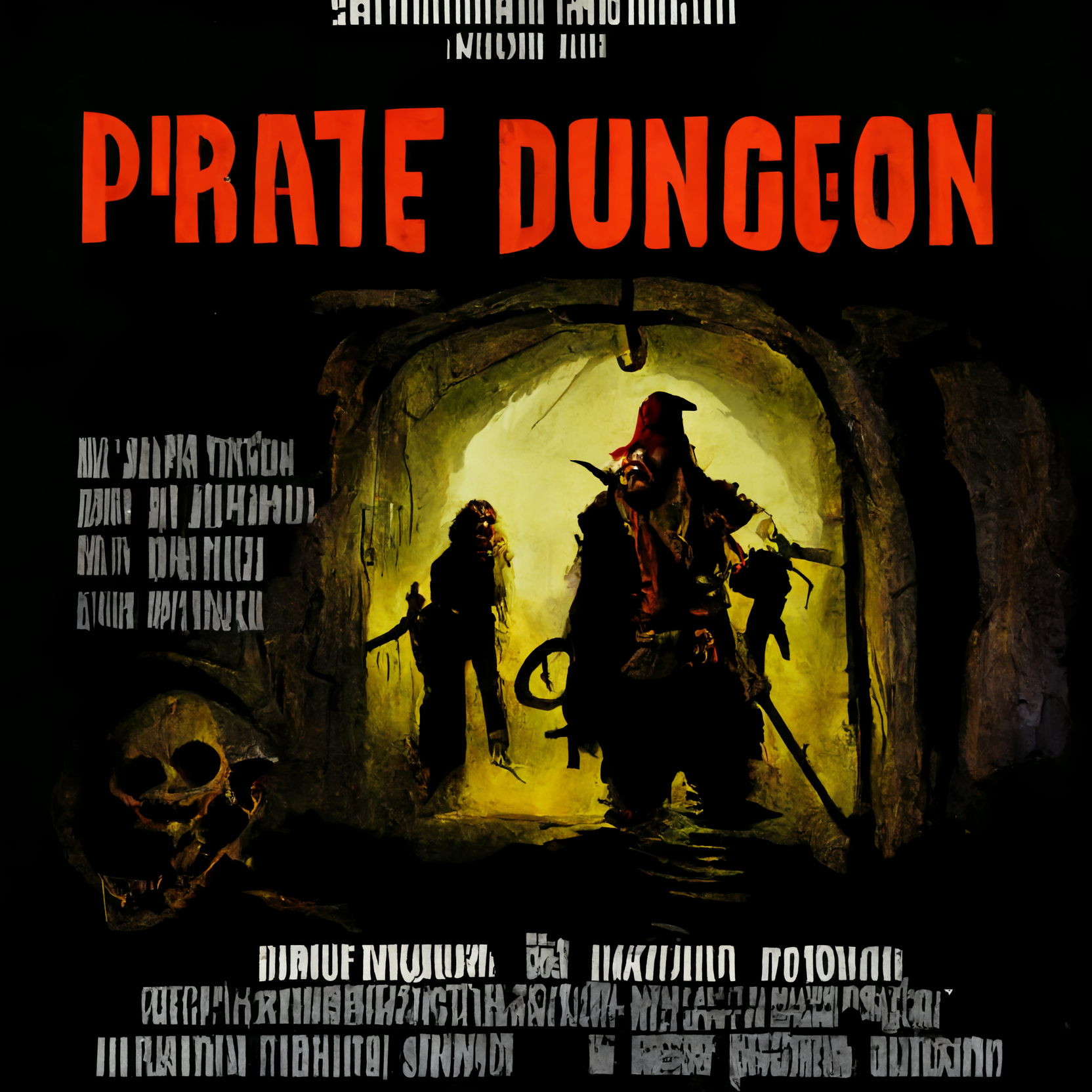 pirate dungeon | spooky cinema 073
