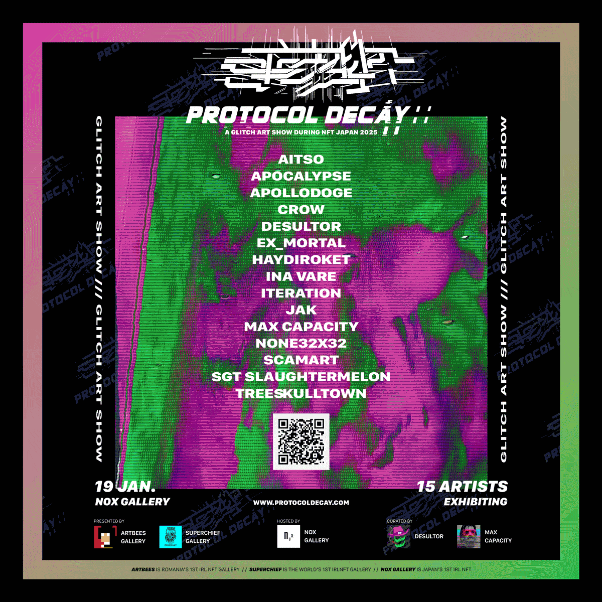 PROTOCOL DECAY: TOKYO 2025 poster